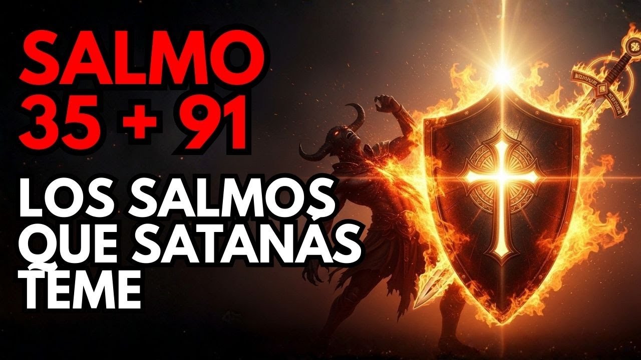 🔥 Salmo 35 y 91 unidos: protección total y REVERSIÓN contra quien osó atacarte