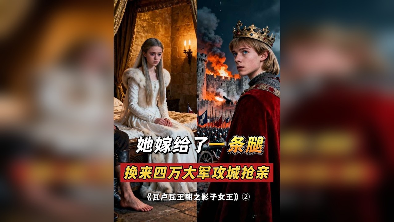 新郎没到场，只派”一条腿“就能把婚结了？但这条腿，竟成了法兰西500年国运的导火索。看顶级狠人摄政女王，如何用一场带刀的婚礼，空手套白狼吞并一个公国！