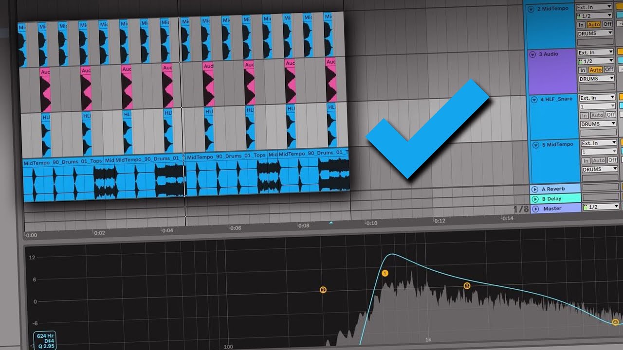 How To EDM: SOLID MidTempo / Dubstep Drums Tutorial