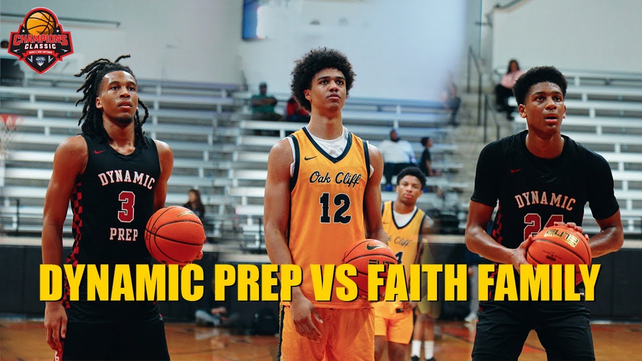 TOP TEAMS IN TEXAS MATCHUP H2H😳!!!! Dynamic Prep vs Faith Family Academy | #viral #trending