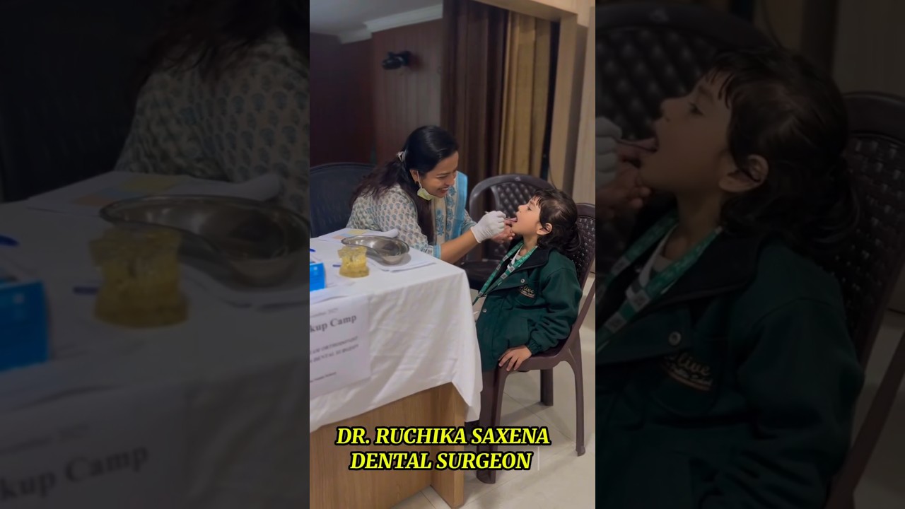 Care for your child’s health as much as their education.Dental check-ups at Olive The Public School.