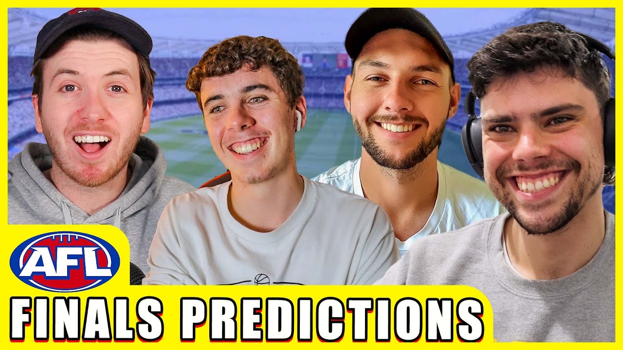 2021 AFL Finals Predictions ft @TrueFootyAFL @drewzy_ @ThePear