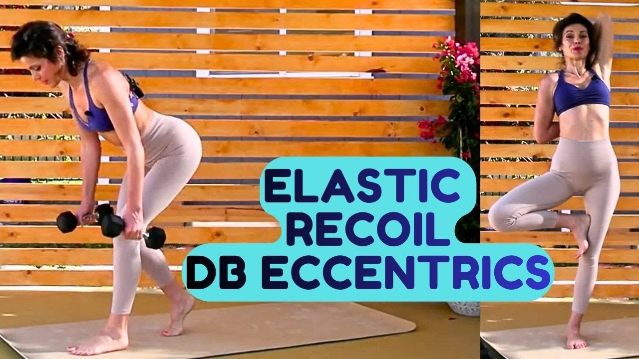 32 Min Advanced Plyometrics + Dumbbells | Eccentric Strength + Elastic Recoil