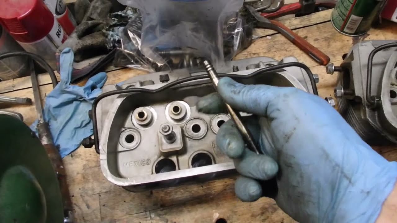 1969 VW Bug Project - Episode 33 - Refurbishing the Heads