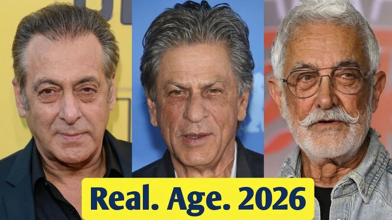 20 SHOCKING REAL AGE of Bollywood Actors 2026 | All NEW & OLD Actors Transformation