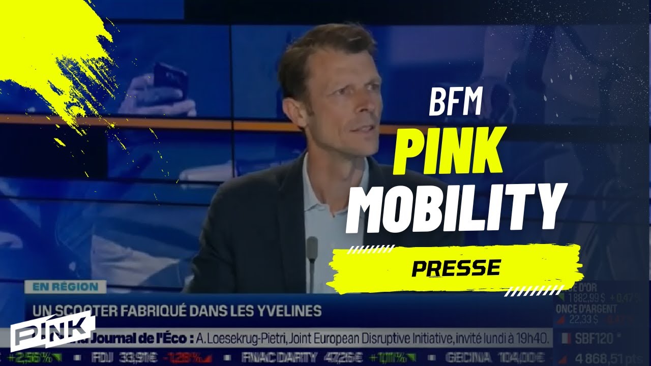 Pink Mobility invitée de BFM Business - En route pour demain