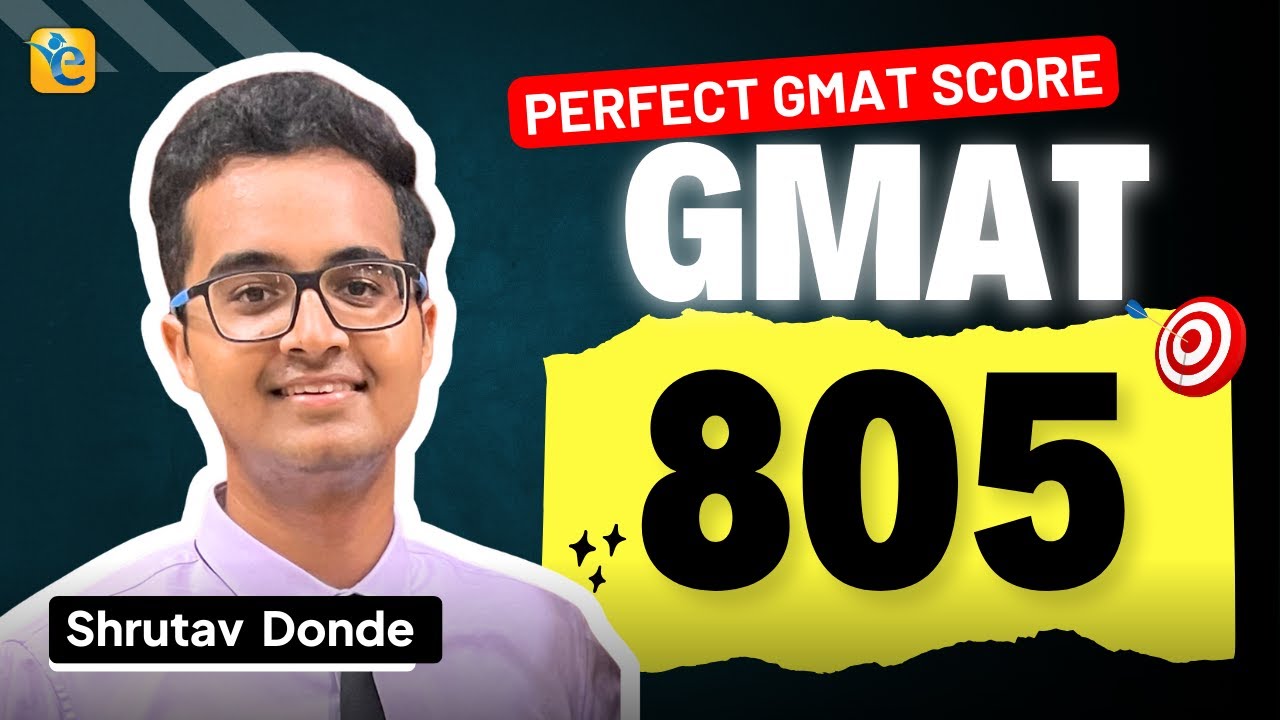 GMAT 805 | Perfect GMAT Score