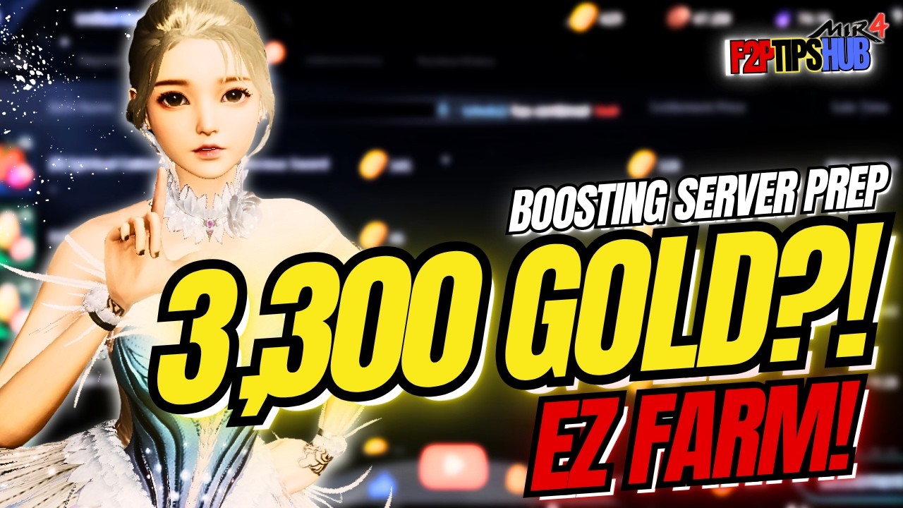 MIR4 Boosting Server Prep Guide | Easy Gold Using Enchant Scrolls