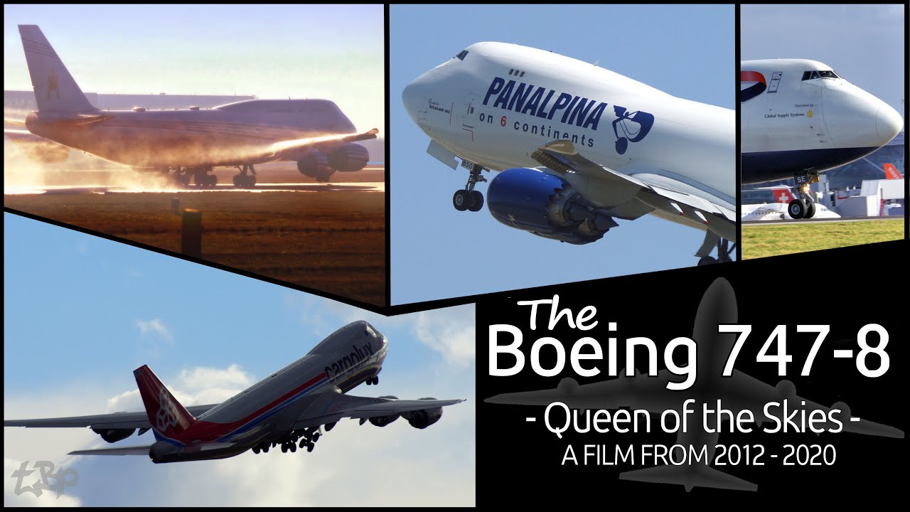 B747 Boeing 747 747-8 Queen of The Skies Film 2012 - 2020 | London Stansted Airport