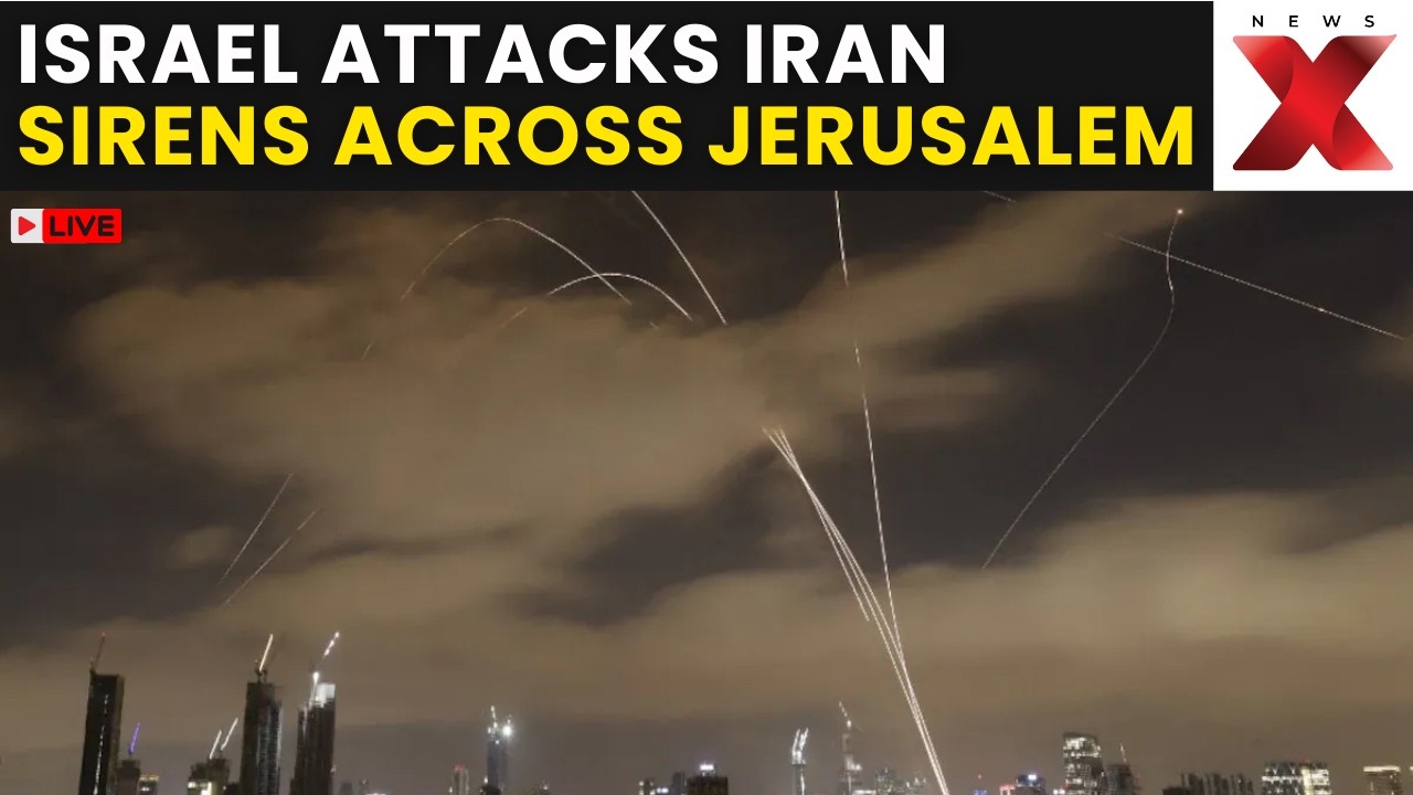 Israel-Iran War LIVE: Explosions Heard In Tehran As Israel Strikes Iran, Nationwide Sirens Blast