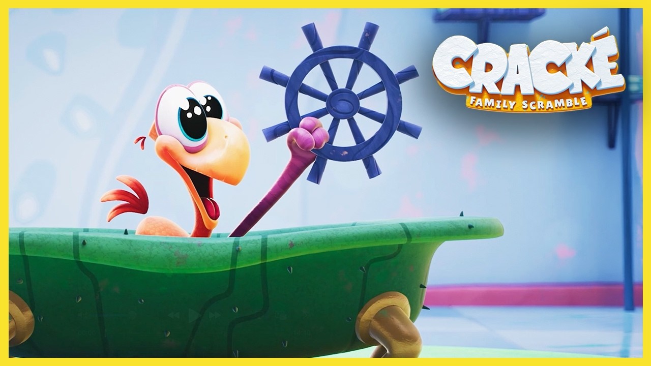 RUNAWAY BATHTUB! | NEW Cracké Family Scramble Compilation