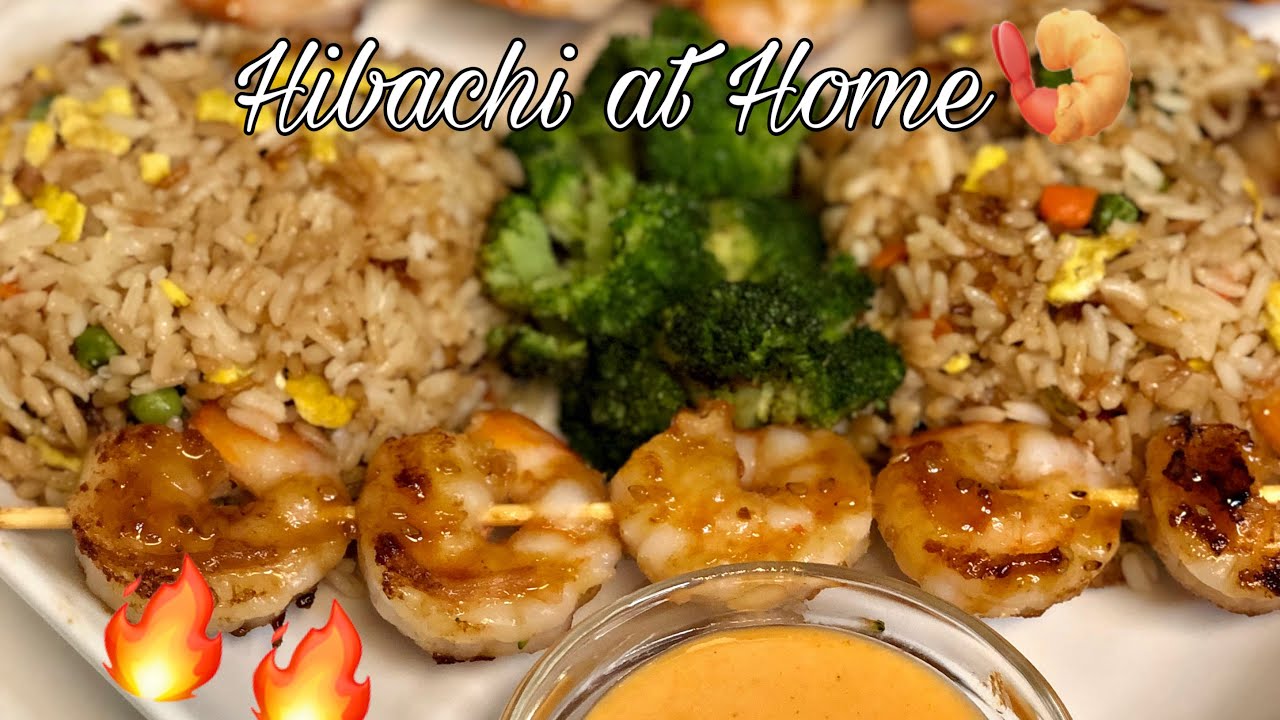 HIBACHI FRIED RICE AT HOME | THE EASY WAY