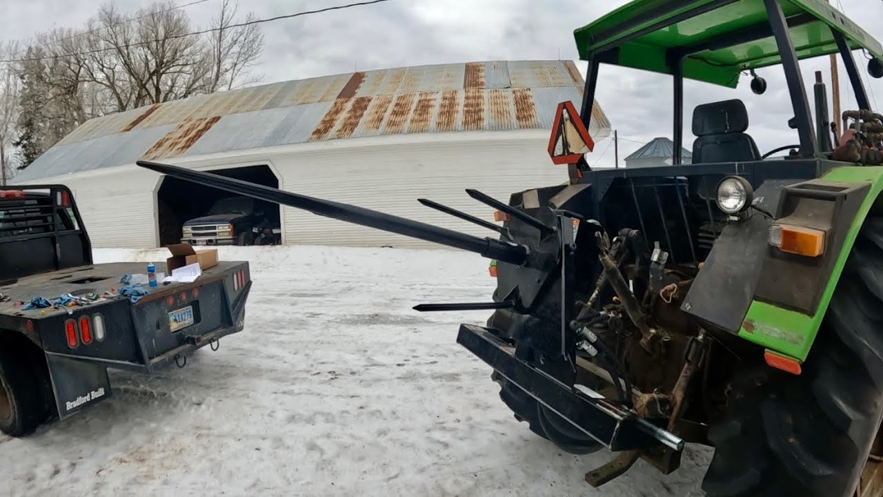 Assembling/Testing the Worksaver Bale Spin-Off Attachment