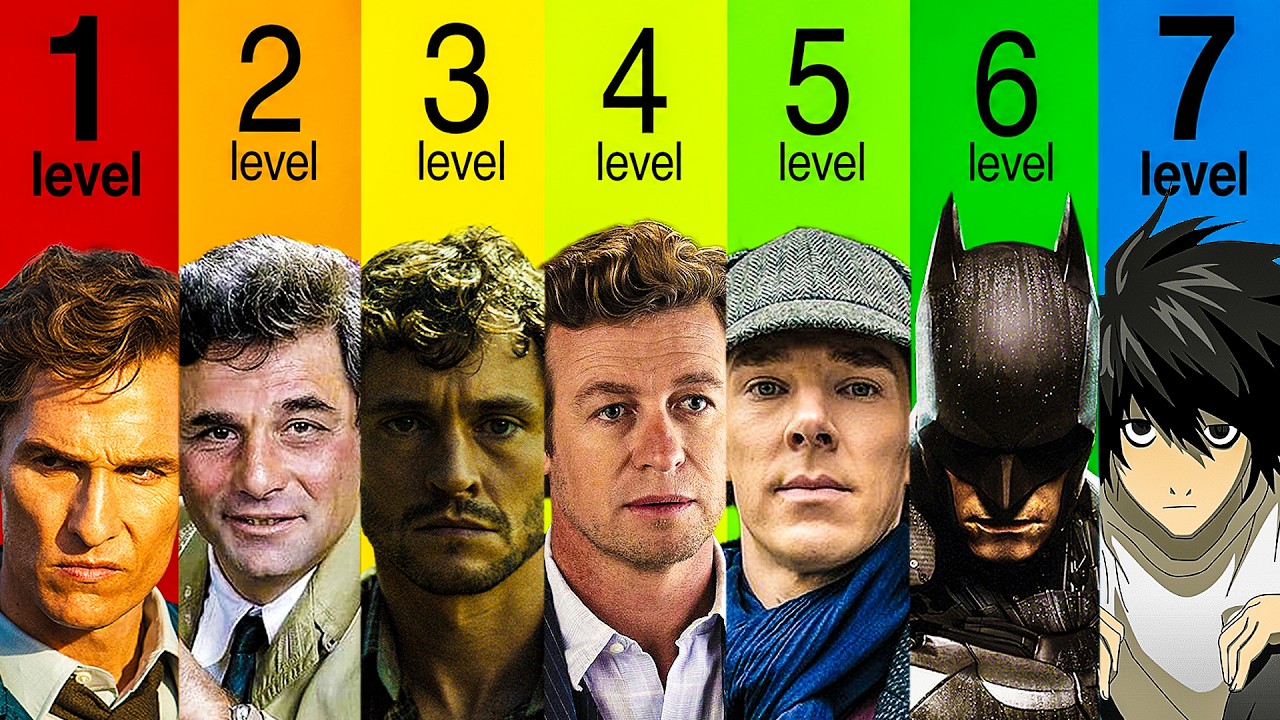 The 7 Levels of Detectives