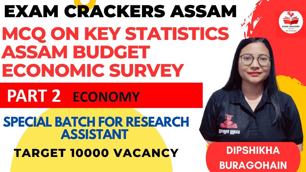 Part 2 MCQs on Economy for Research Assistant #apsc Target 10000