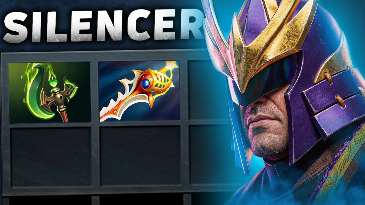 Этот Silencer наносит эмоциональный урон в Dota 2