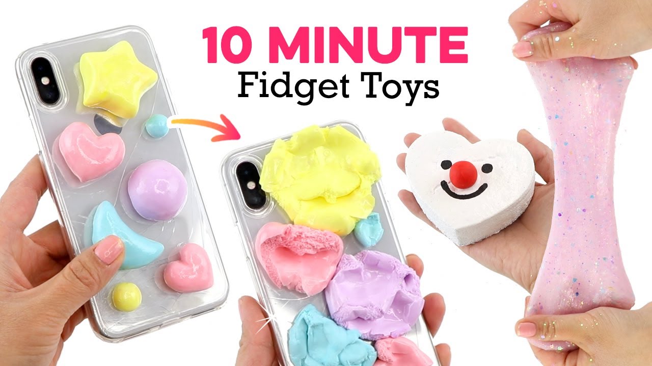 10 Minute DIYs To Make When You're Bored! #satisfying #fidgets