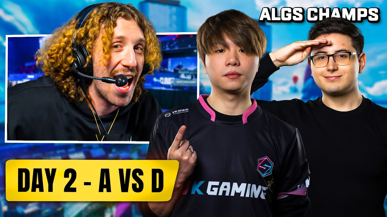 The Most Unpredictable Group At Champs! - ALGS Day 2 Group A vs D