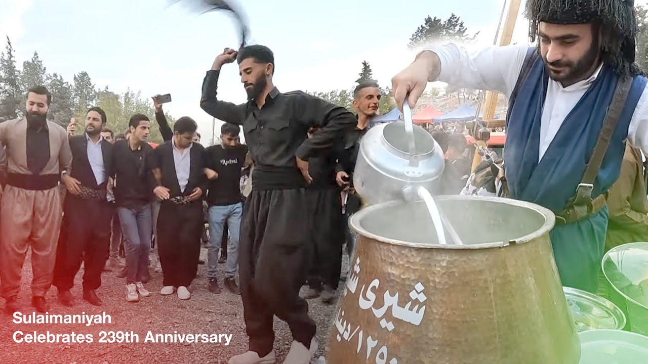 Sulaimaniyah Celebrates 239th Anniversary | Traditional Street Food 2023