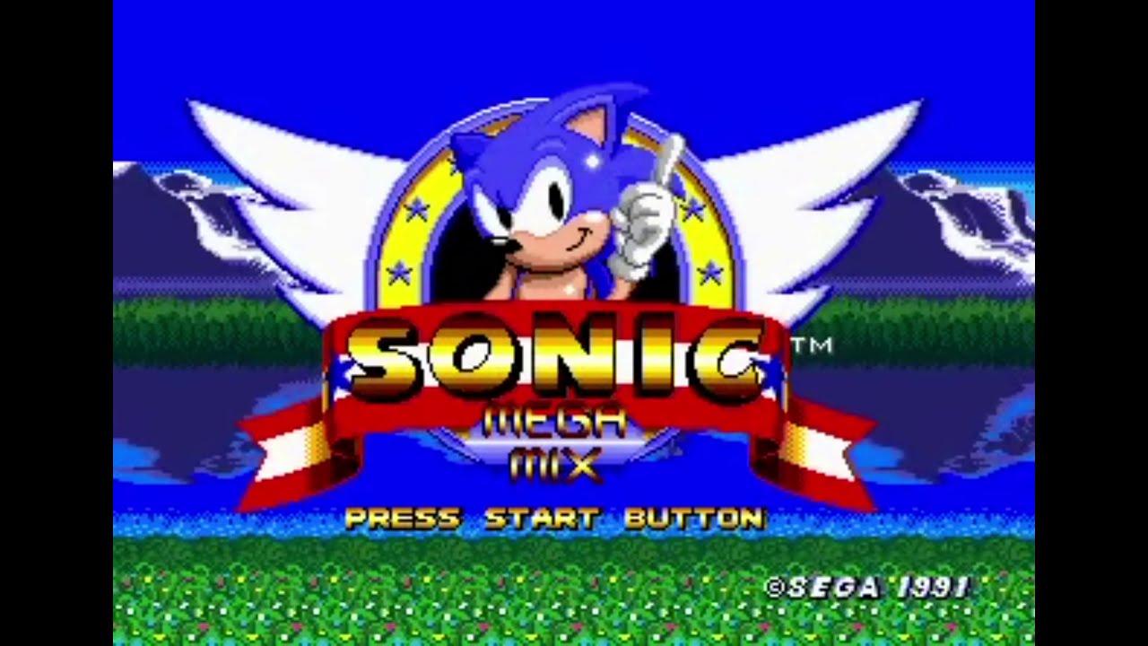 Sonic Hack Longplay - Sonic 1 Megamix v3.5