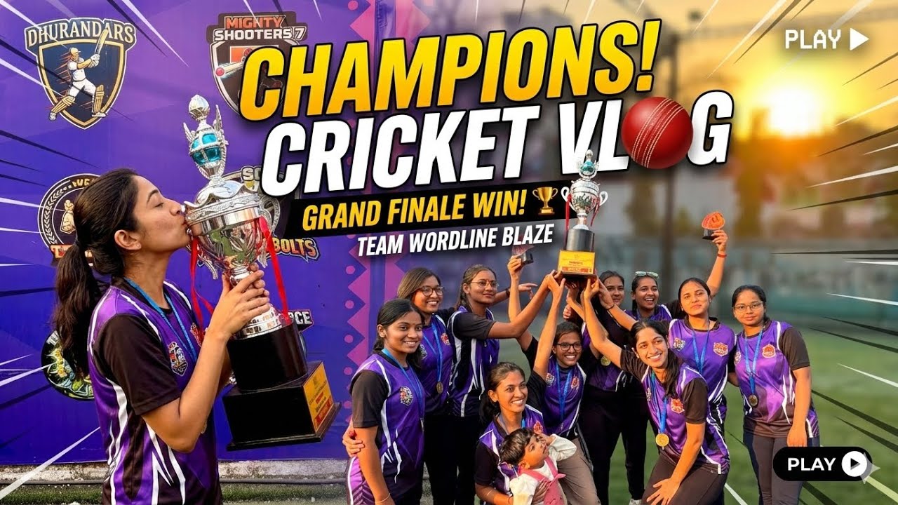 WE BROUGHT THE TROPHY HOME! 🏆 | Cricket Premier League 2026 Vlog
