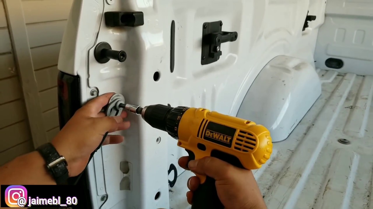 CÓMO INSTALAR UN KIT DE ASISTENCIA EN LA PUERTA DE LA CAJA DE UNA CAMIONETA 😀👌