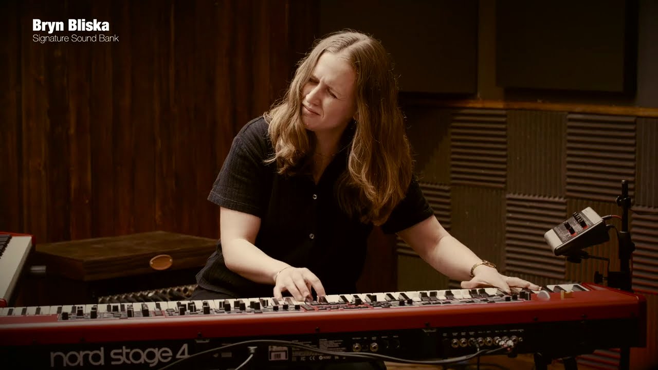 Bryn Bliska performing with her signature patches for Nord Stage 4!