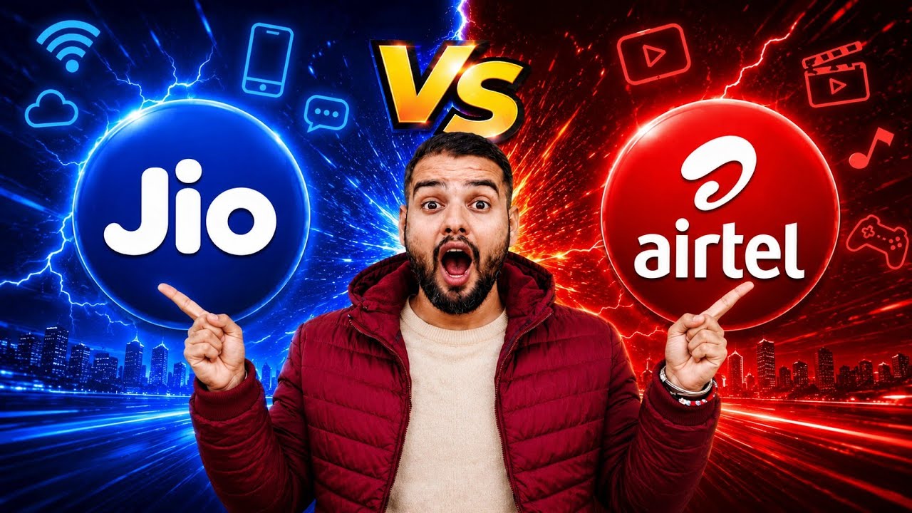 Jio vs Airtel Basic Prepaid Plan Comparison ✅ | Which Recharge Offers Better Value Under Rs 200?🔥