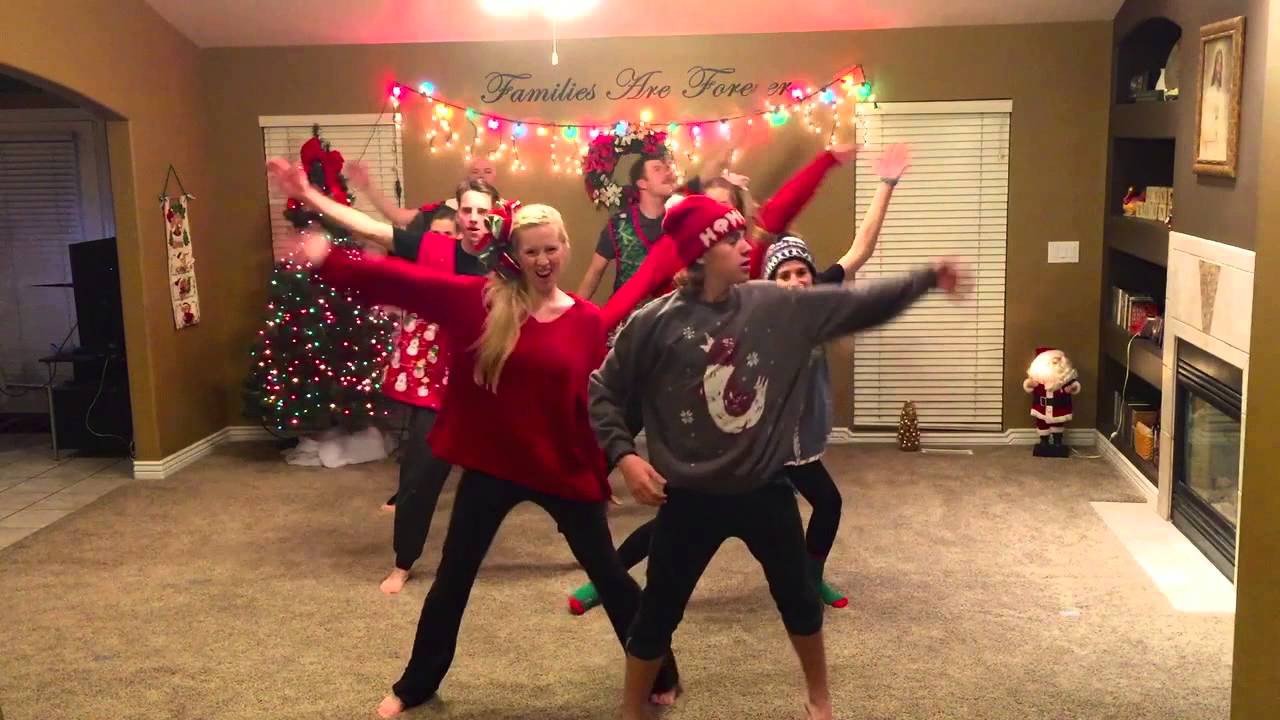 Family Goals - Family of Eight Kids Christmas Dance 2015 - Justin Bieber Song