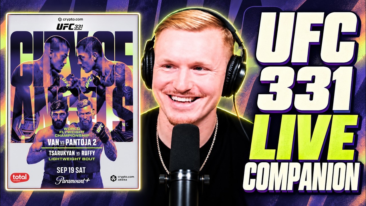 LIVE: UFC 331 - Van vs. Pantoja 2 Watch Party / Full Card Fight Companion | Fight Society
