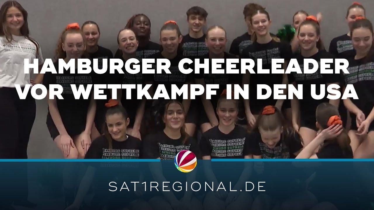 Cheerleading: Hamburger Team misst sich mit Weltelite in den USA