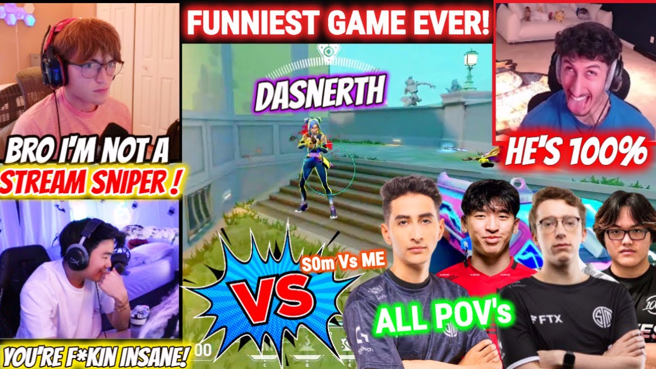 The Craziest VALORANT Match Ever Ft. S0m Dasnerth Mooda Subroza Marved gMd & Dicey in Ranked