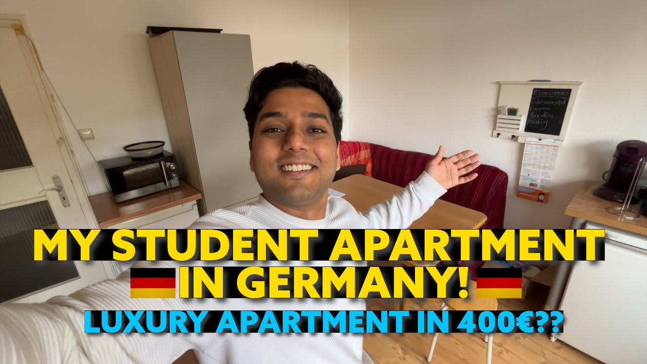 Indian in Germany: My Student Apartment Tour & Living Experience🇩🇪 Germanywalla