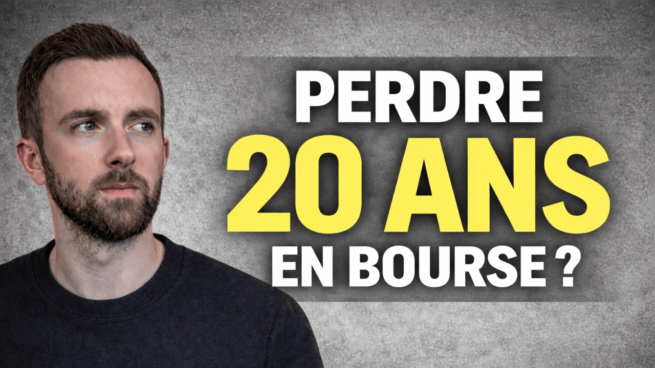 Perdre 20 ans en bourse ? La vérité sur les 100€/mois