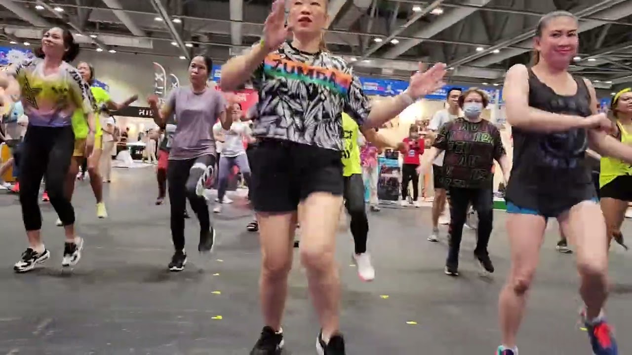 Zumba with Dionina in HK Sports Expo 2023