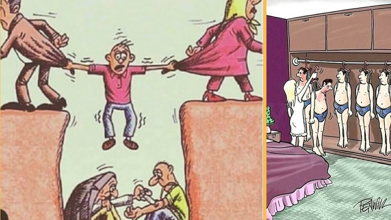 Satirical Illustration That Depict Dark Reality Of Our Modern World