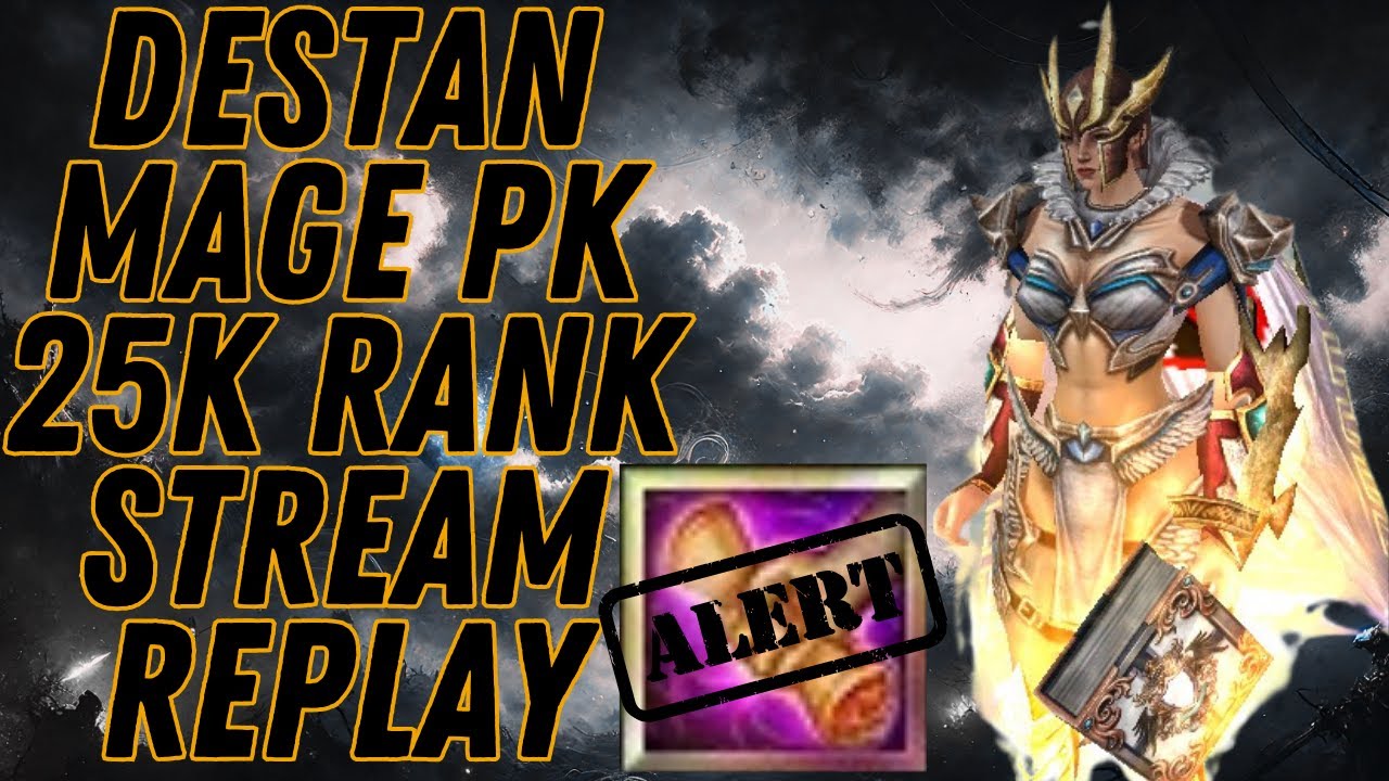 Destan | Inna 23:30 Felankor Mage PK | FULL MP 7 FR Mage+1 Priest | 25K Rank Stream Replay (22 Feb)