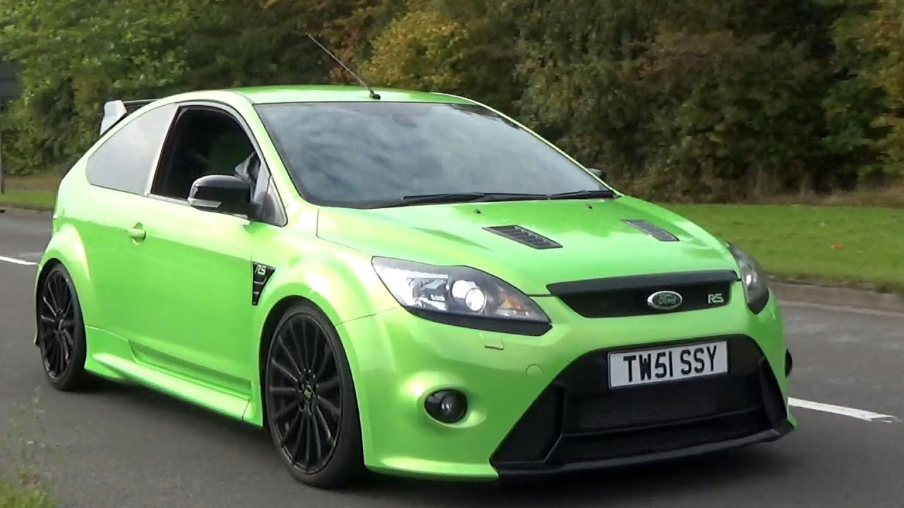 Ford Focus RS Tribute - PURE 5 Cylinder Engine Sound!
