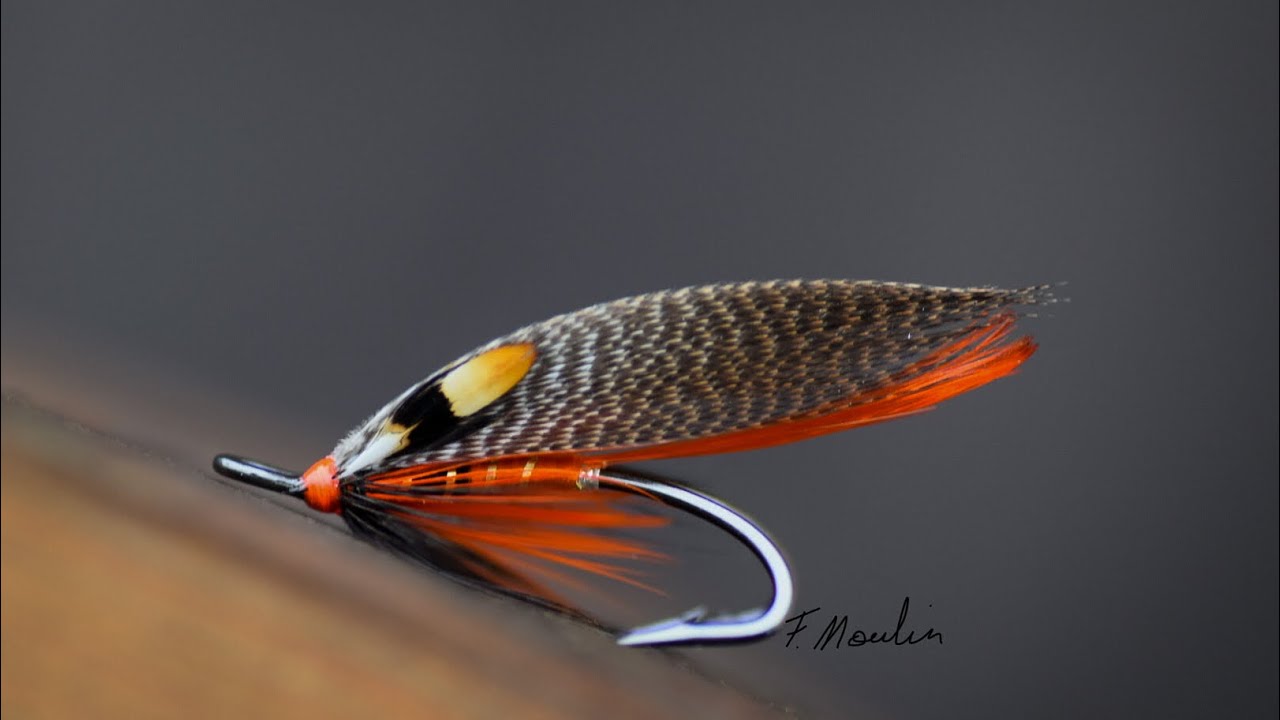 Fly tying a Mallard wings salmon fly by Fabien Moulin