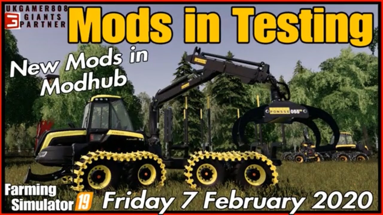 Giants Mods in Testing fs19 & New Mods in farming simulator Modhub