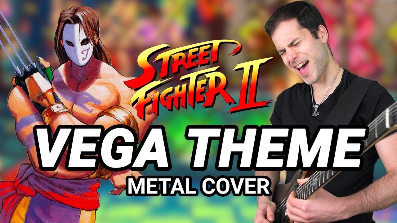 VEGA THEME #REMIX - STREET FIGHTER 2 -  Epic Metal Guitar Cover by CelestiC