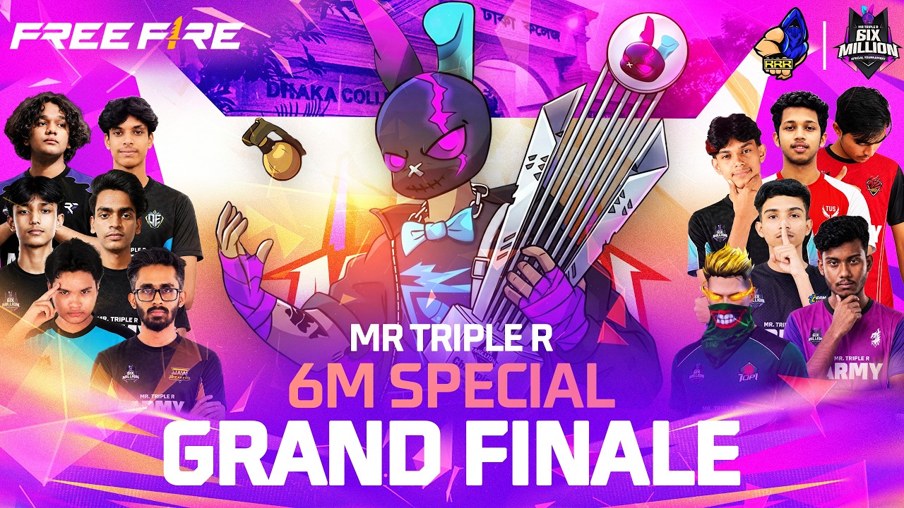 🔴 6 MILLION SUBSCRIBER SPECIAL GRAND FINAL 🔥