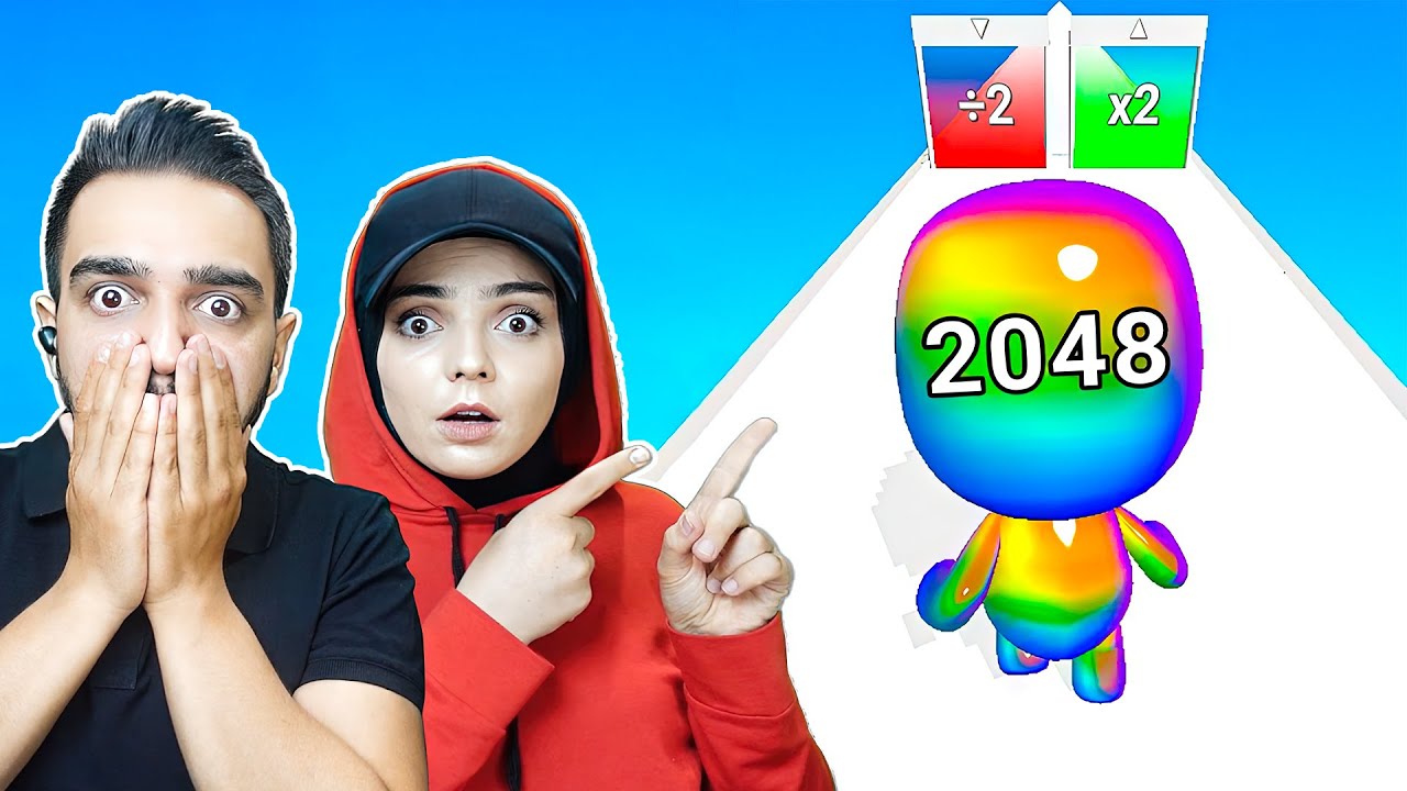 SAYI KAFALI ADAMLARIN KOŞUSU !! 😱 Man Runner 2048