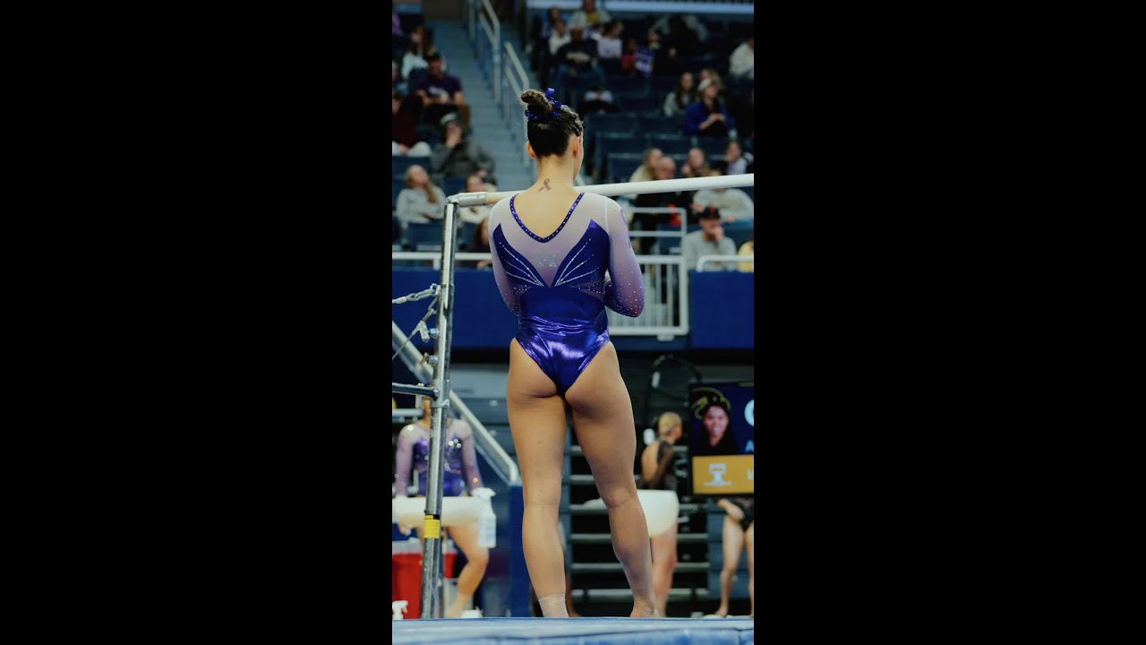 Sophia Diaz 9.9 on Uneven Bars vs Iowa | Michigan Women's Gymnastics
