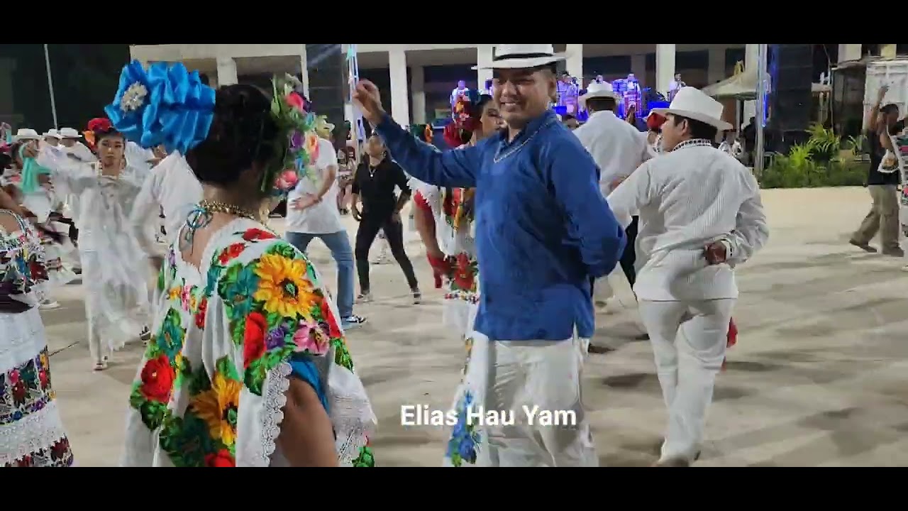 jarana china chinita con la orquesta nueva generacion en sisbikchen yuc 5 enero 2024