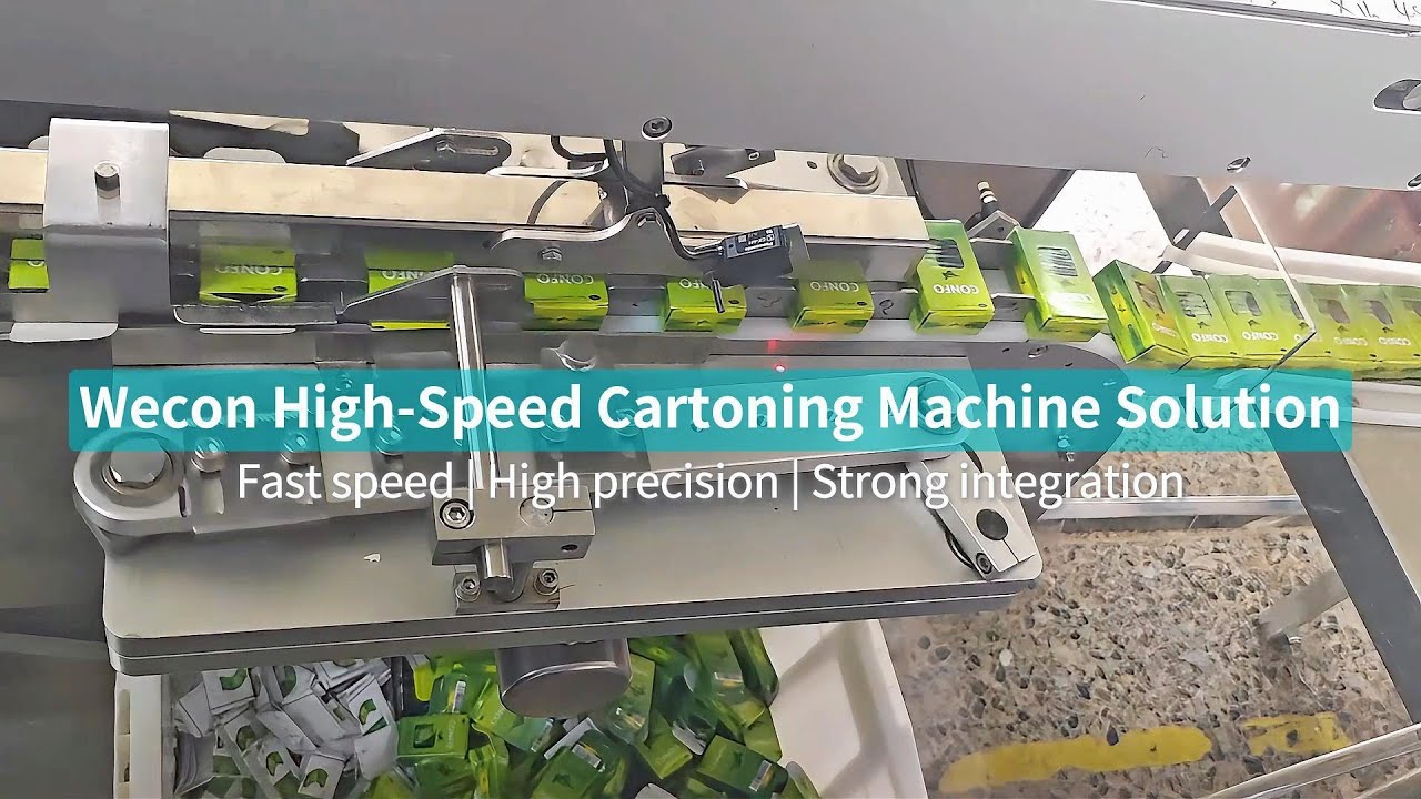 Wecon High-speed Cartooning Machine Solution