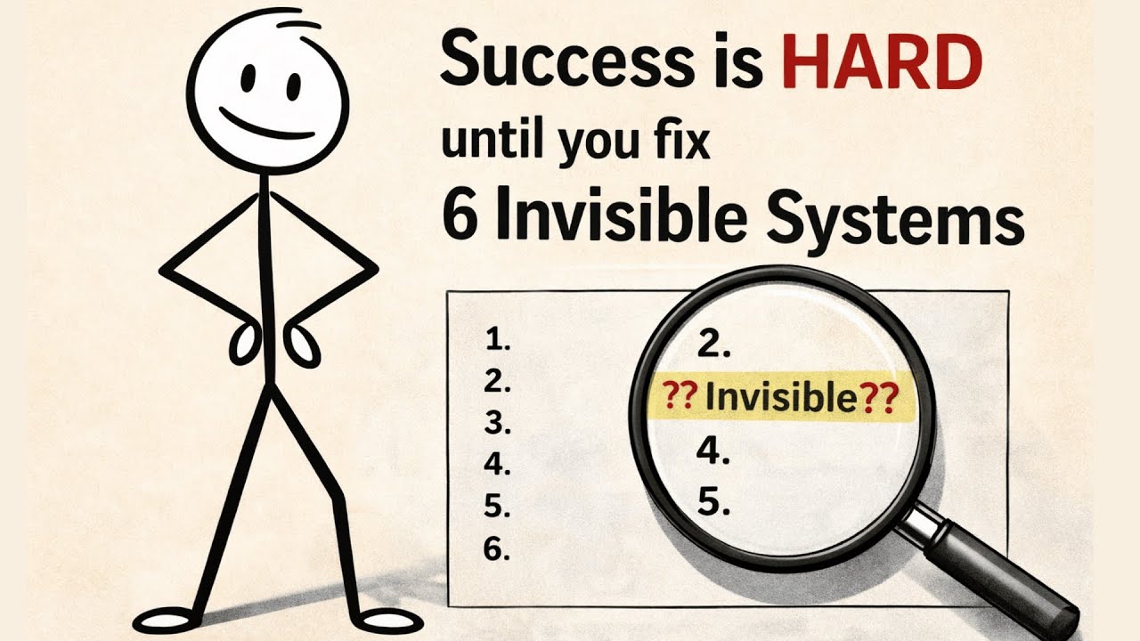 Success Is HARD Until You Fix These 6 Invisible Systems (I Ignored #3 for Years)