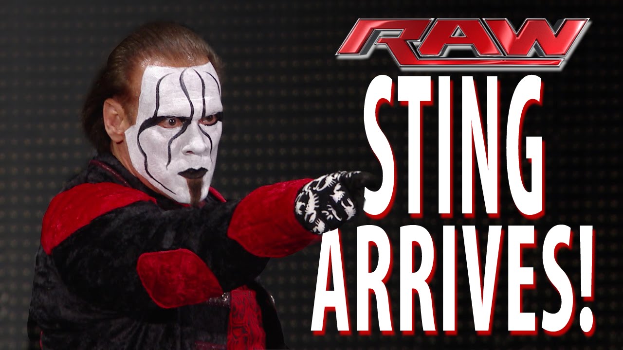 Стинг шокирует своим дебютом на Raw: Raw, 19 января 2015 г.