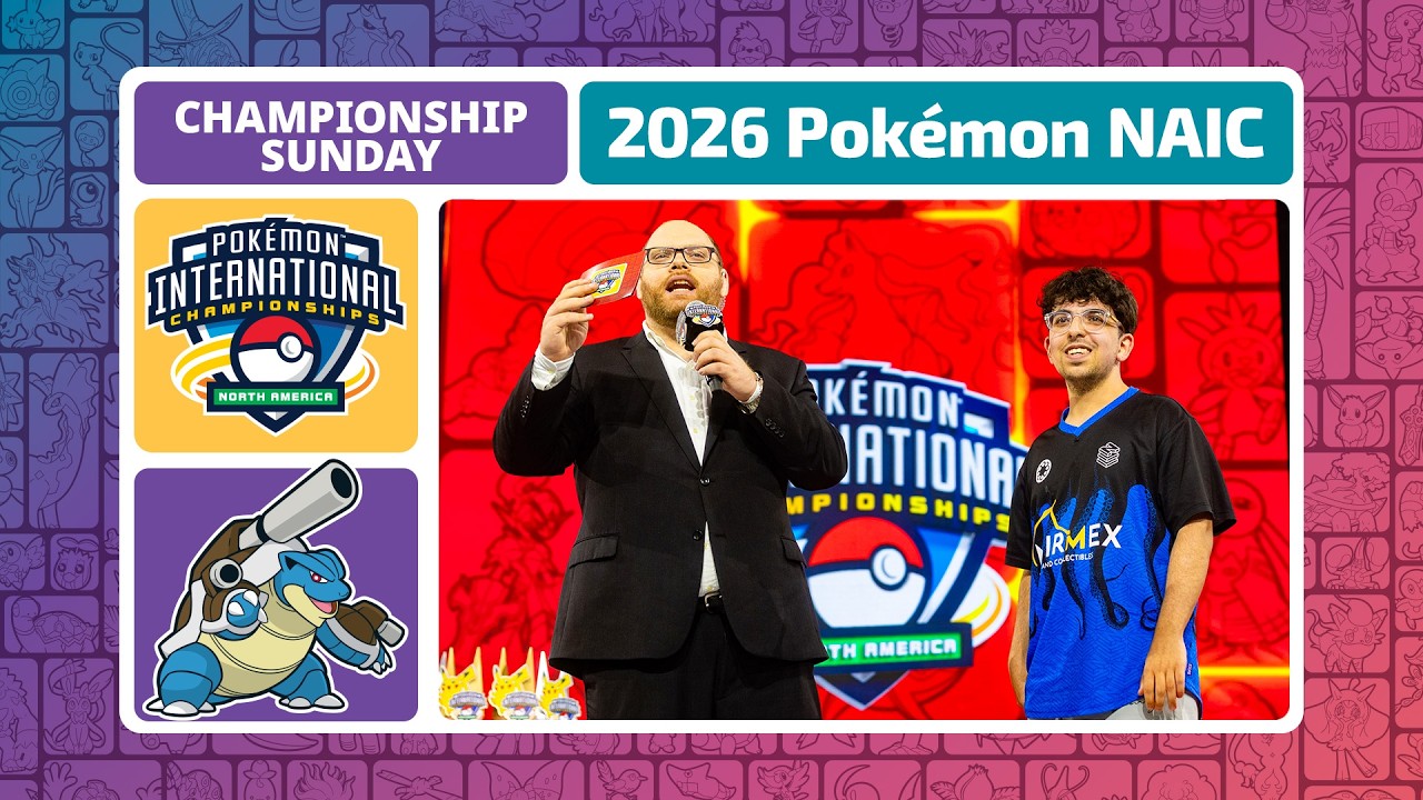 Championship Sunday | 2026 Pok&eacute;mon North America International Championships