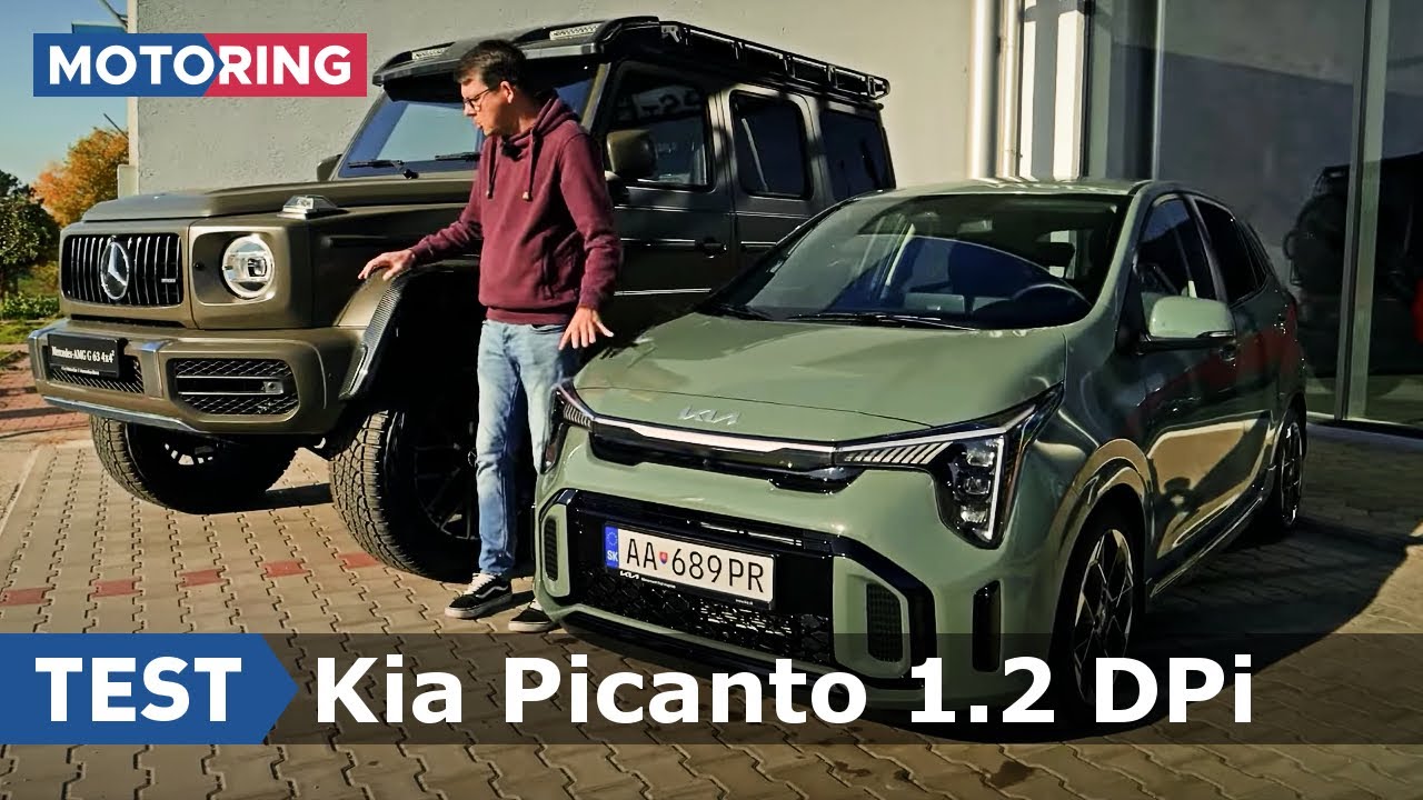 TEST | Kia Picanto 1.2 DPi GT-Line | Technika do ťažkých podmienok | Motoring TA3